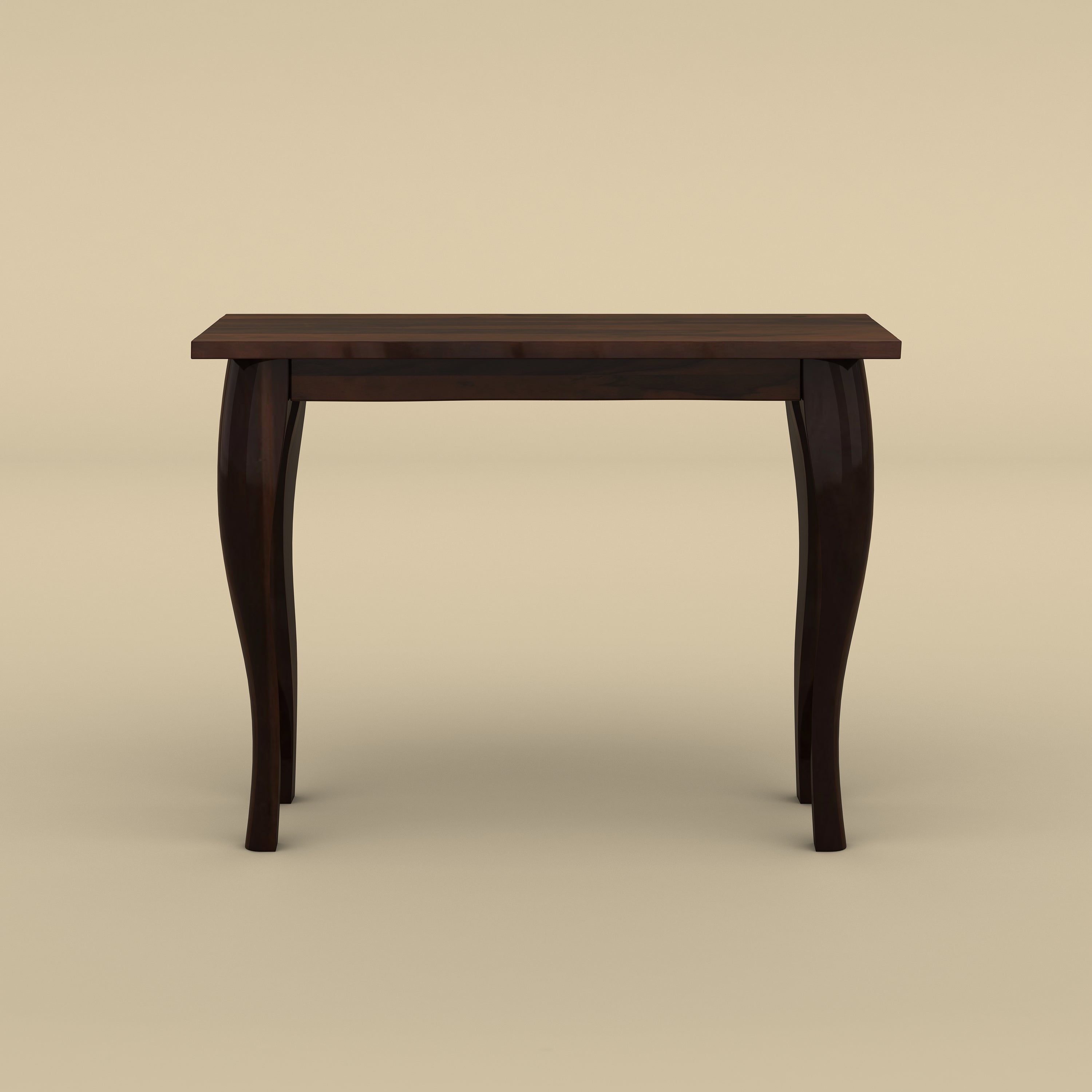 Farmhouse Console Table (Walnut Finish)