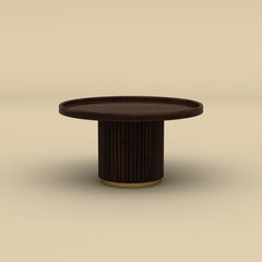 Linn Side Coffee Table (Walnut Finish)