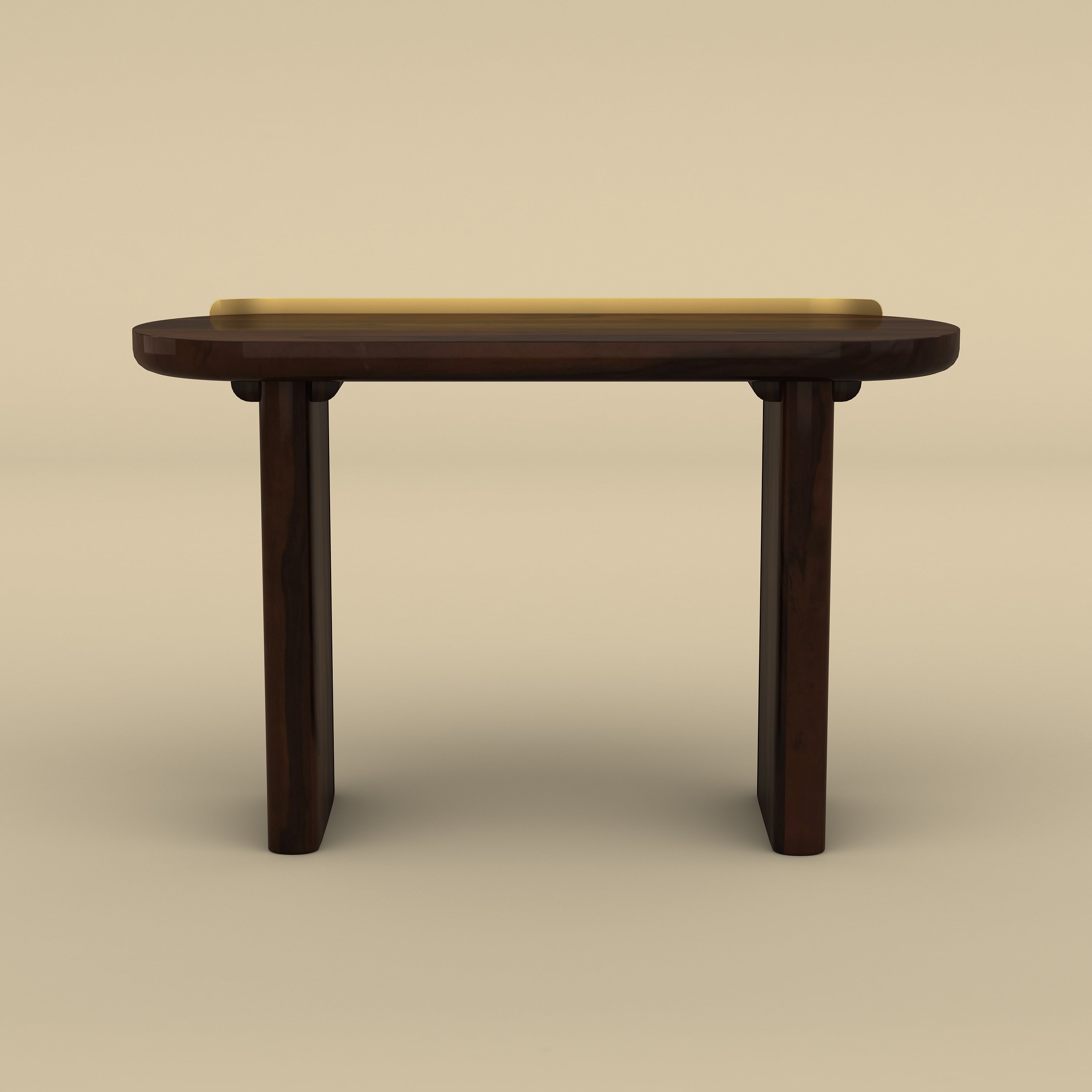 Enna Console Table (Walnut Finish)