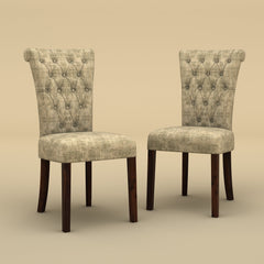 Genna Dining Chair (Patchy Cream)