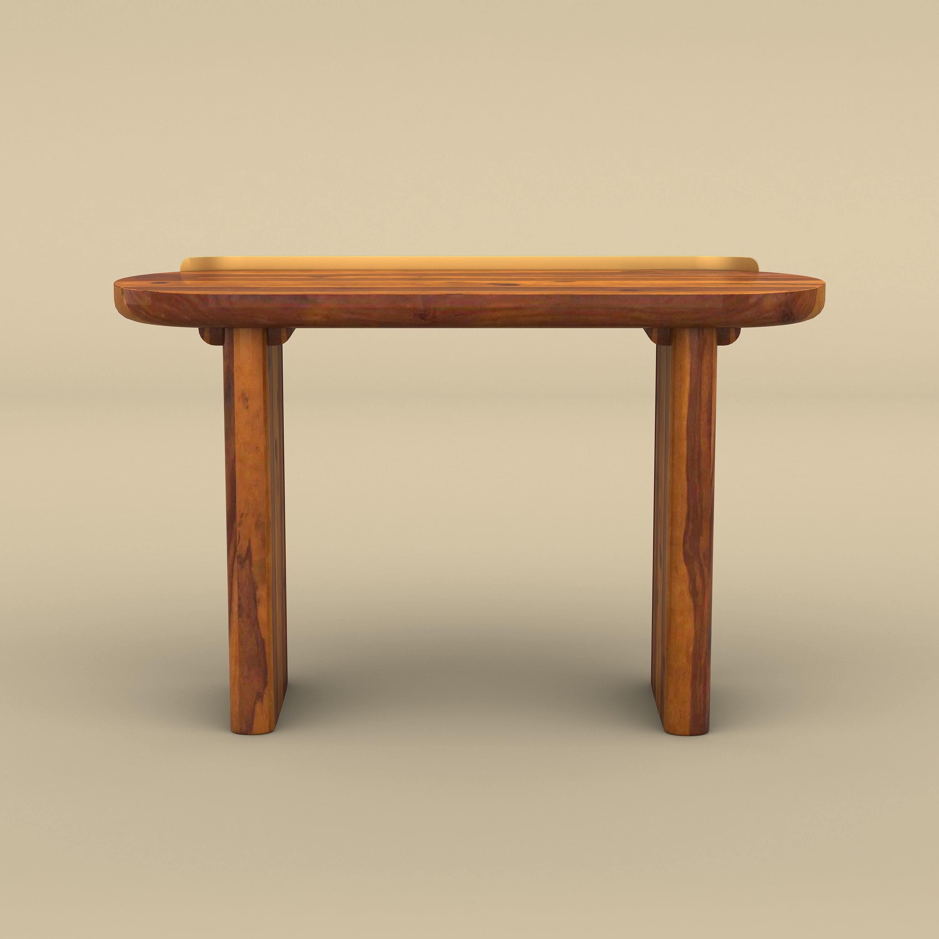 Enna Console Table (Honey Finish)