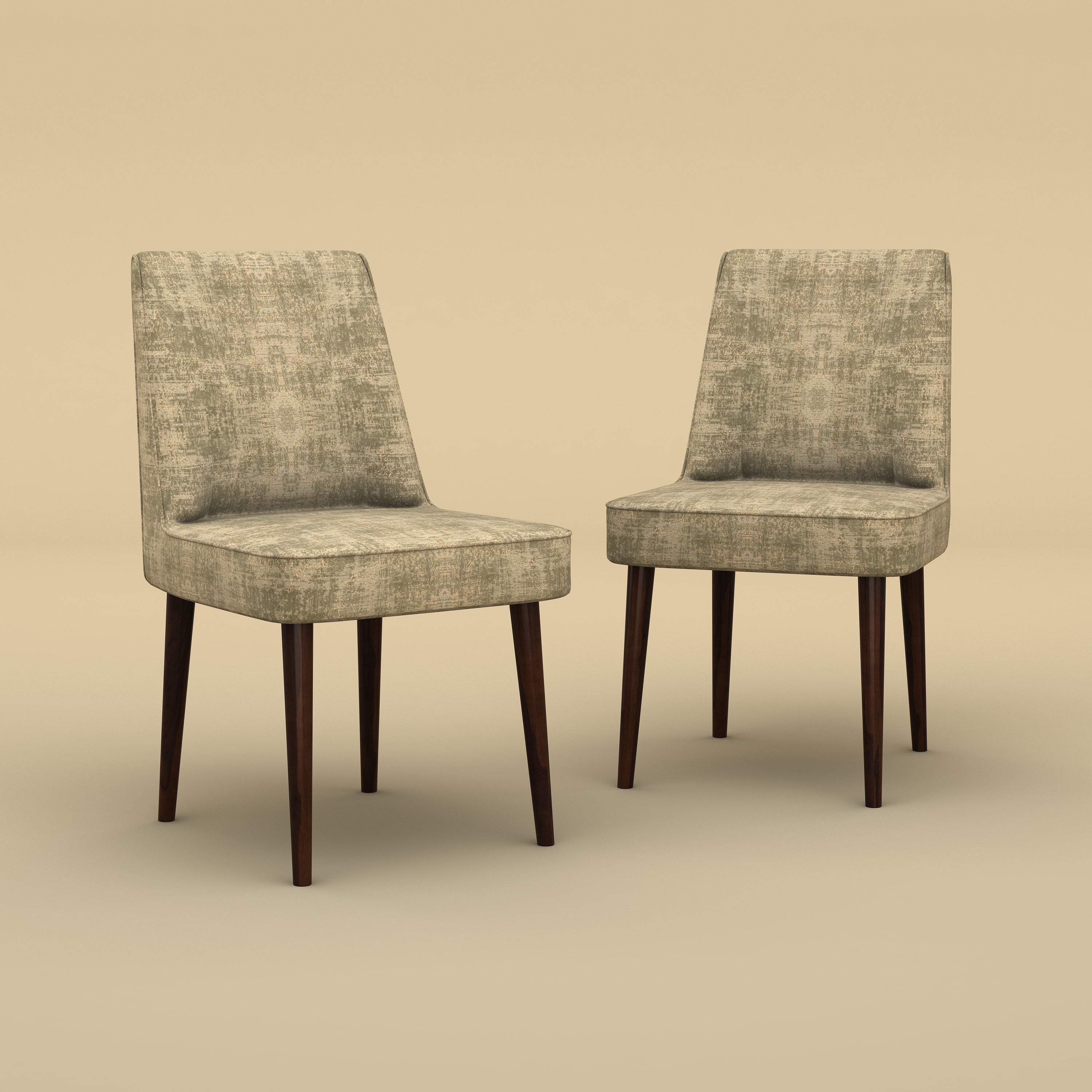 Vento Dining Chair (Patchy Cream)