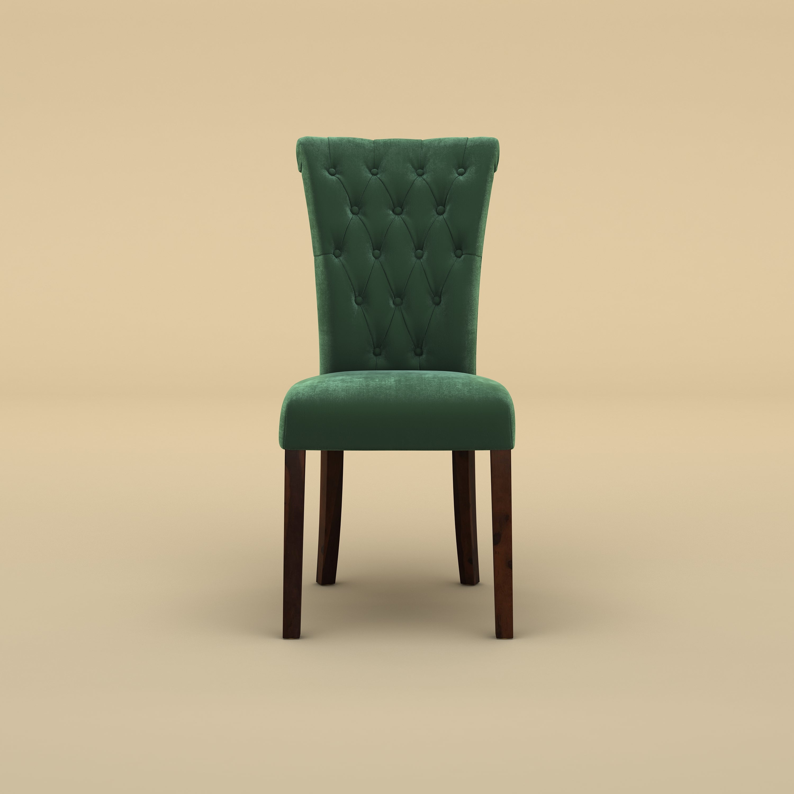 Genna Dining Chair (Forest Green)