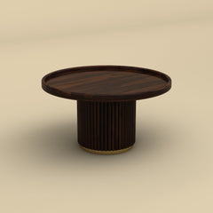 Linn Side Coffee Table (Walnut Finish)