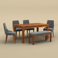 Isaac Oak 140cm Dining Table