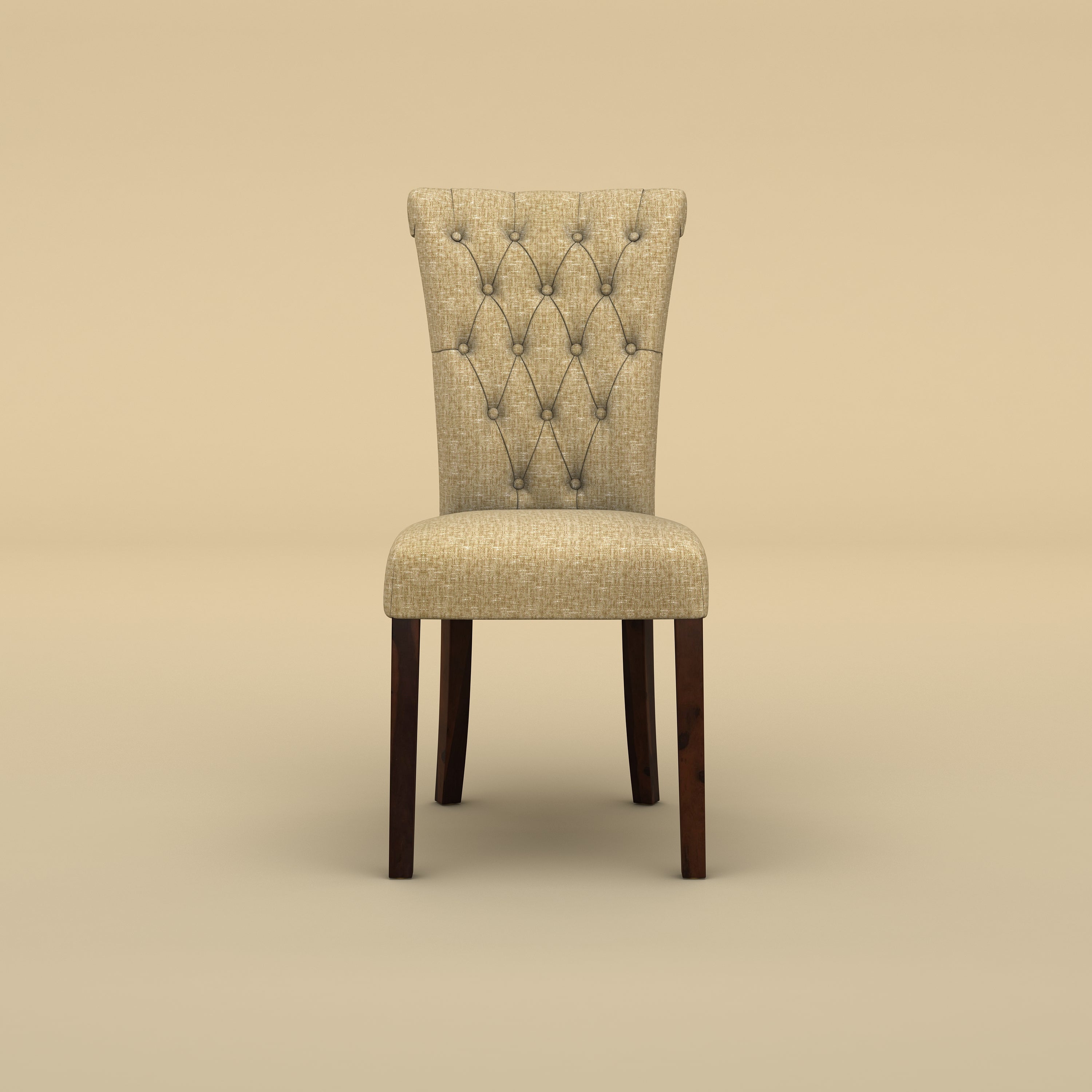 Genna Dining Chair (Faux Cream)