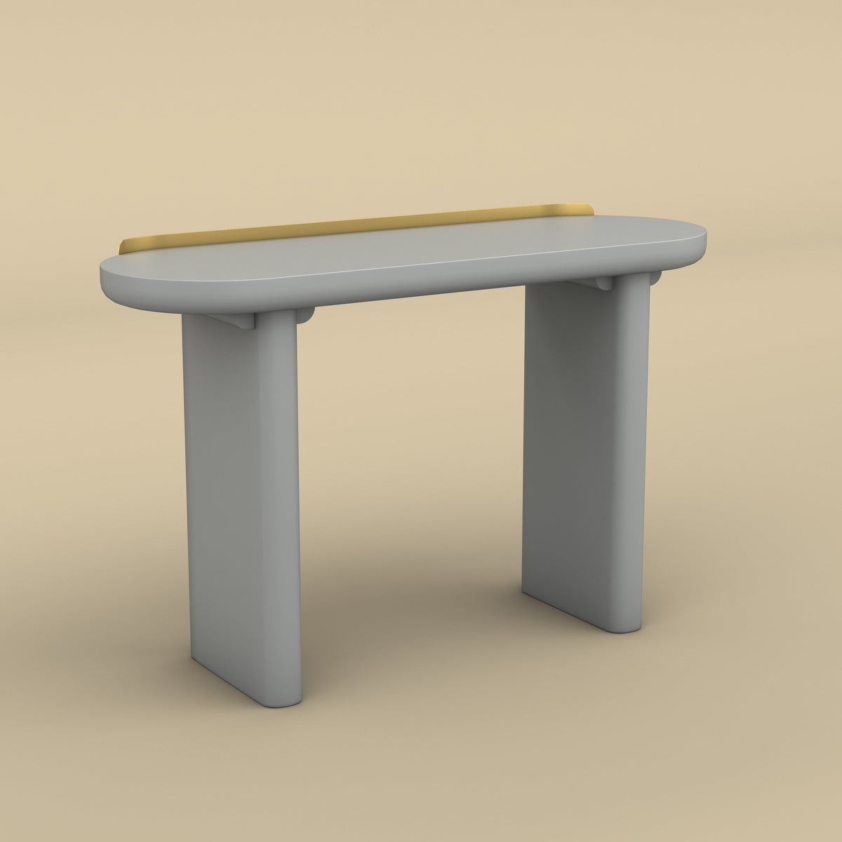 Enna Console Table (Gray Finish)