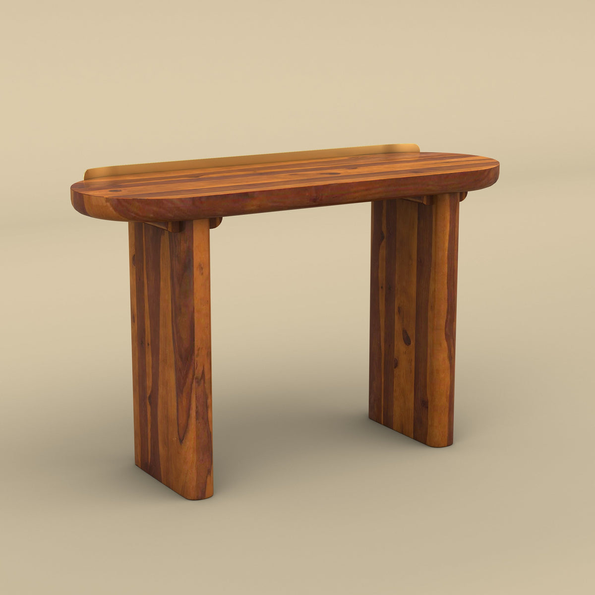 Enna Console Table (Honey Finish)