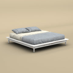 Mill Waxed Double Bed Frame