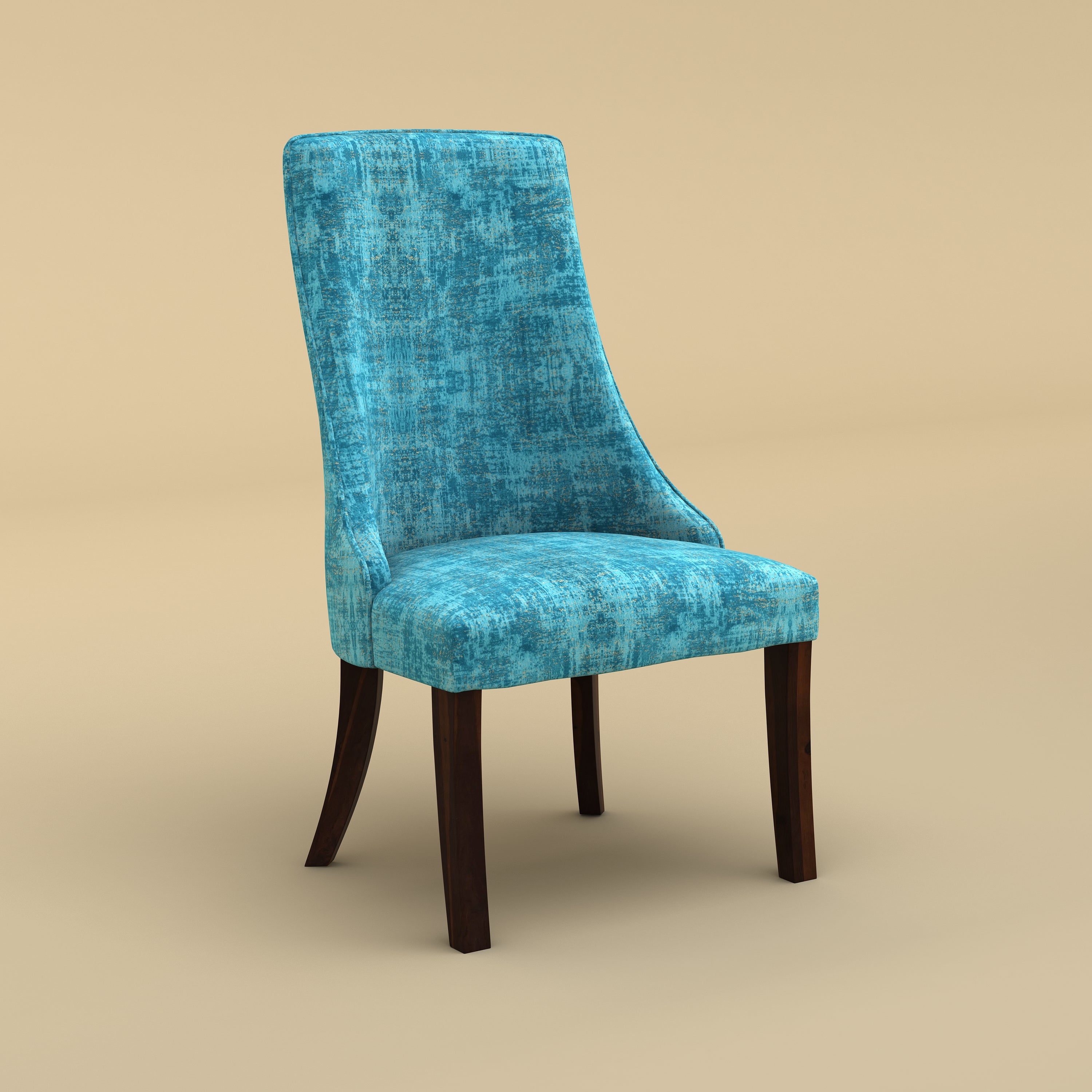 Dado Lounge Chair Pebble (Teal Blue)