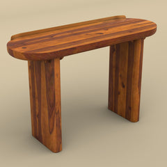 Enna Console Table (Honey Finish)