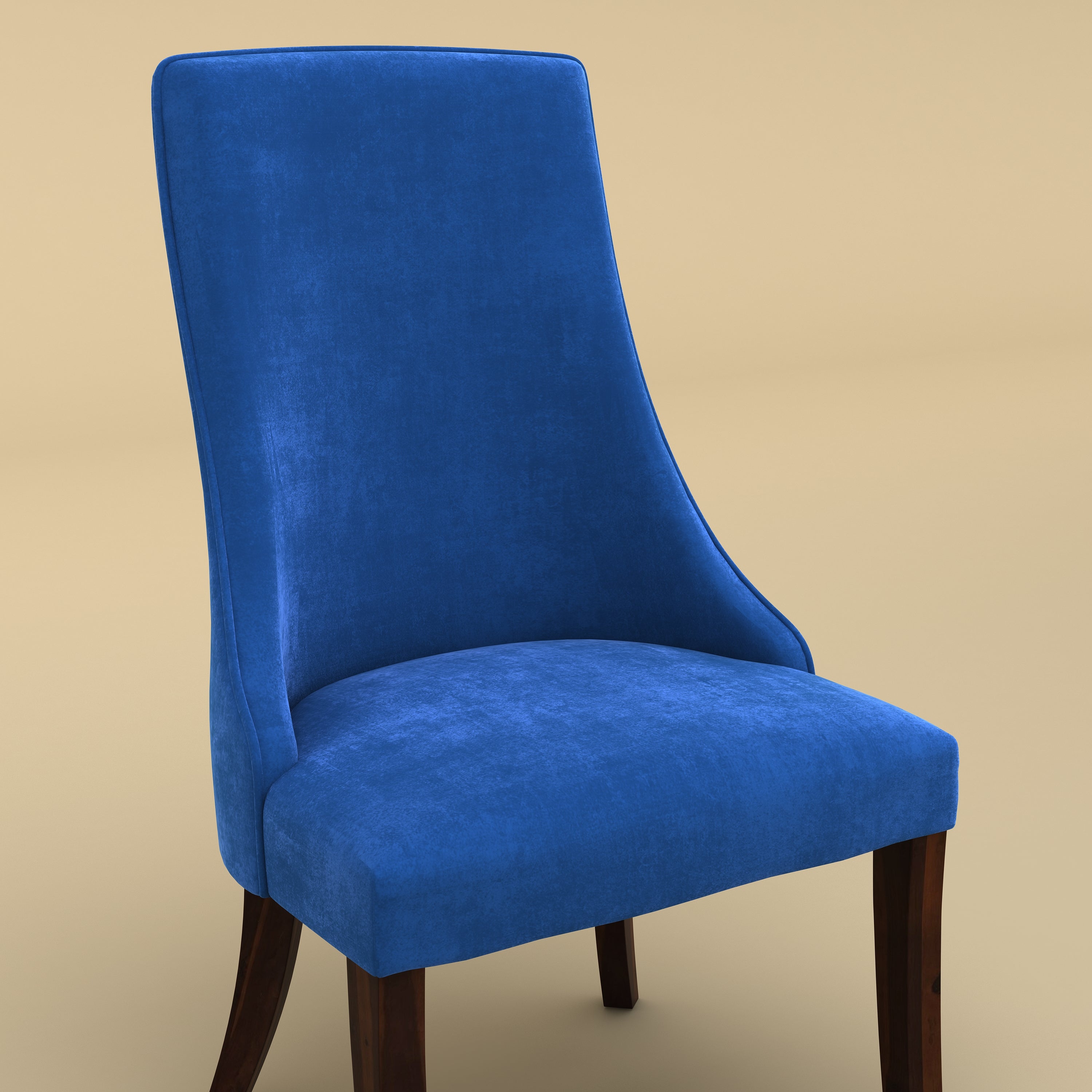 Dado Lounge Chair Pebble (Royal Blue)