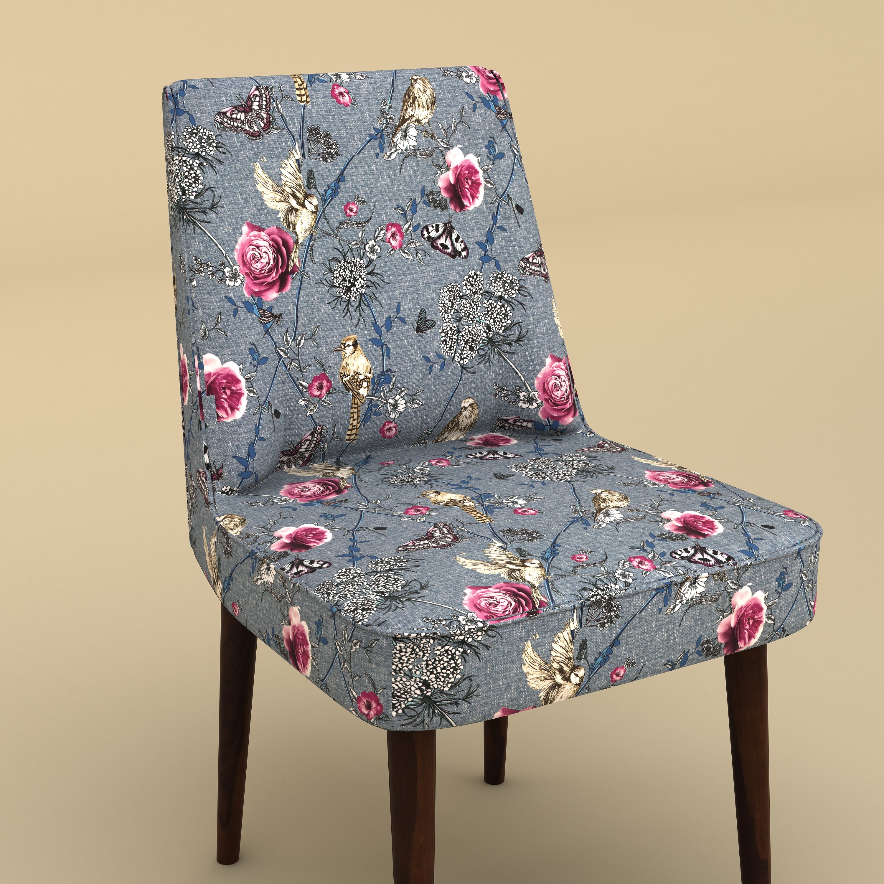 Vento Dining Chair (Floral Printed)