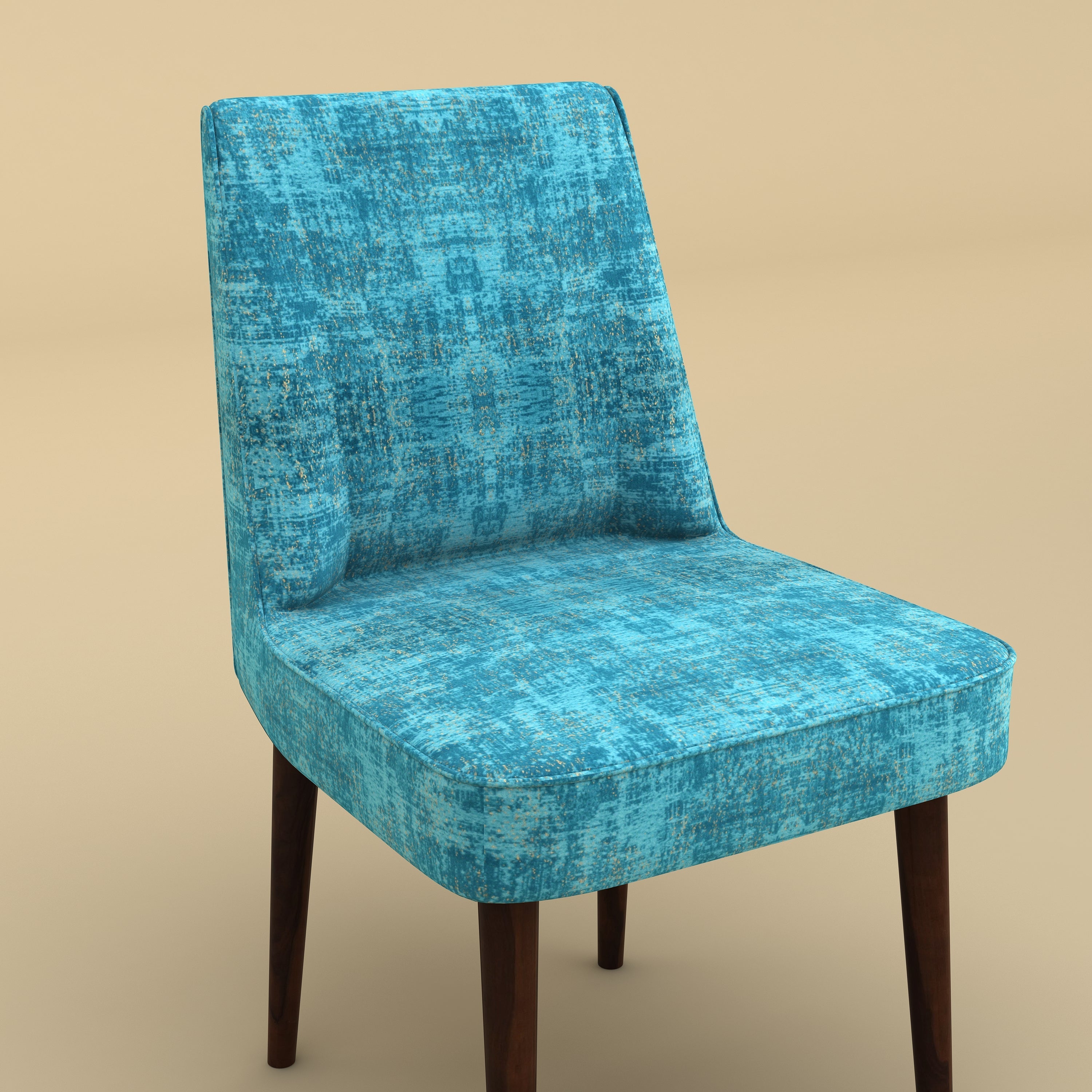 Vento Dining Chair (Teal Blue)