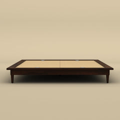 Mill Waxed Platform Bed Frame