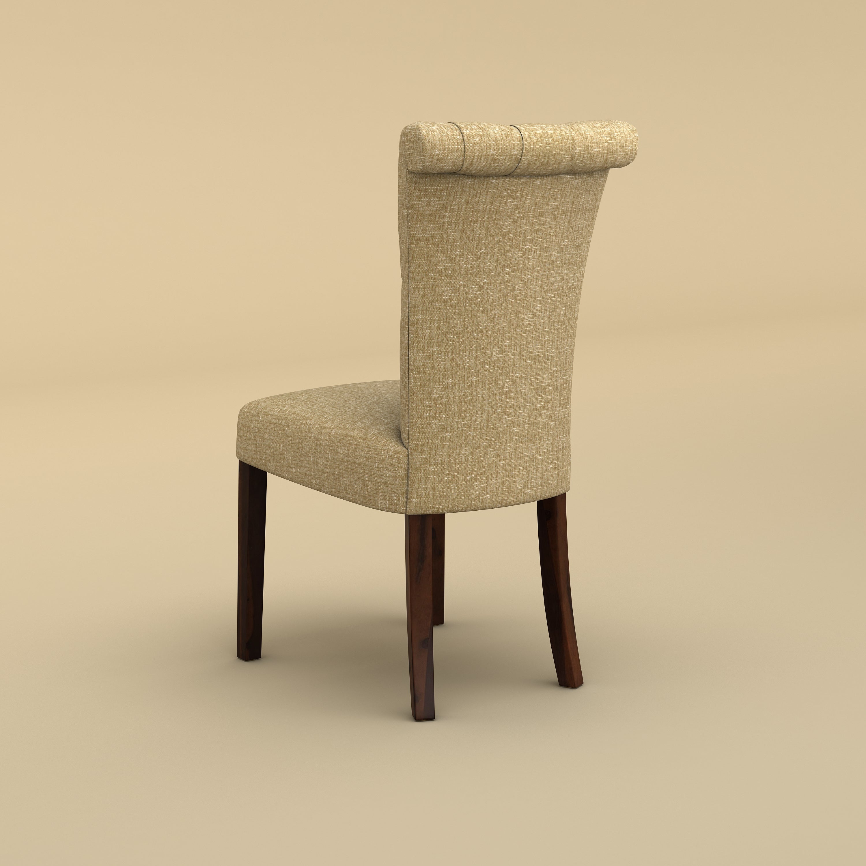 Genna Dining Chair (Faux Cream)