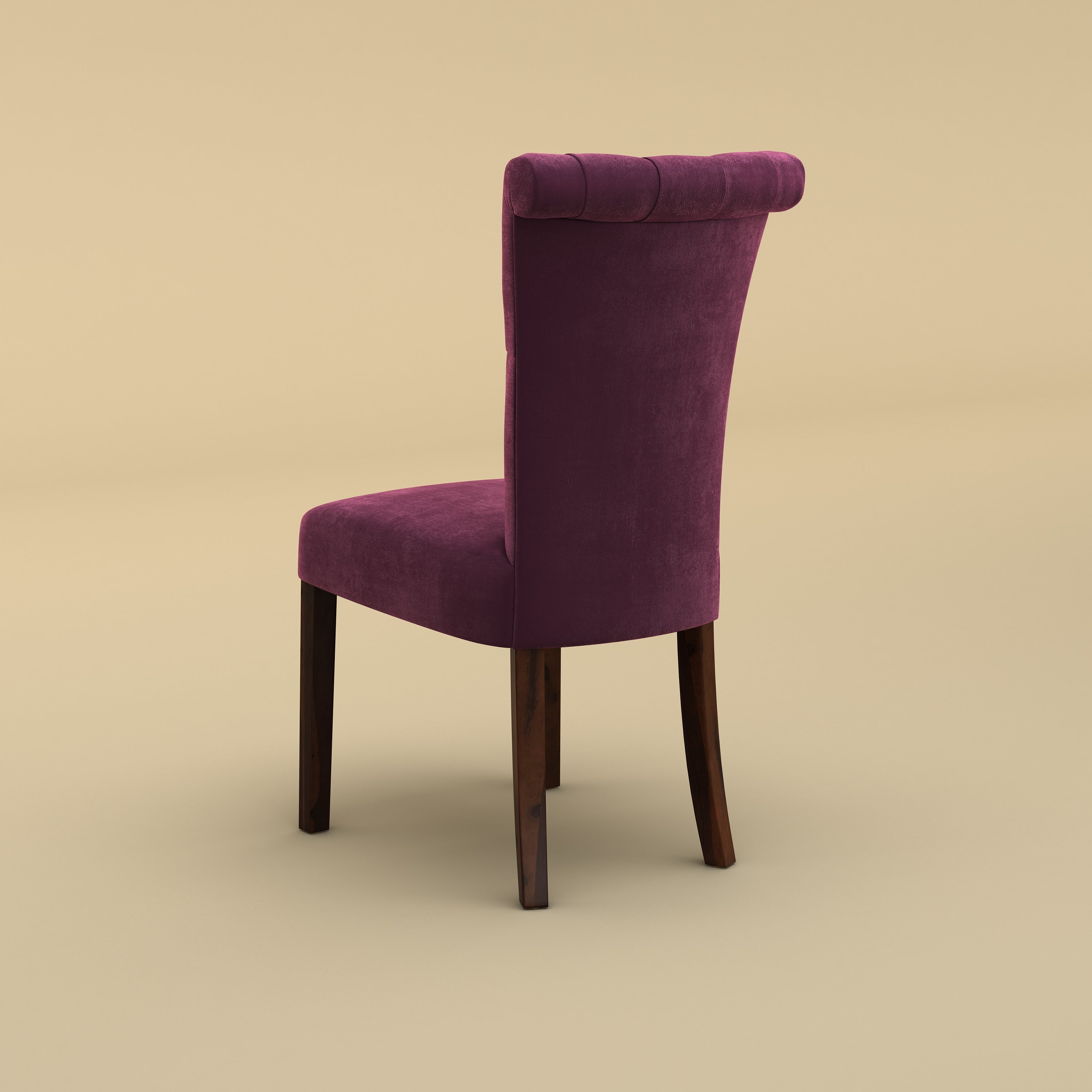 Genna Dining Chair (Dark Purple)