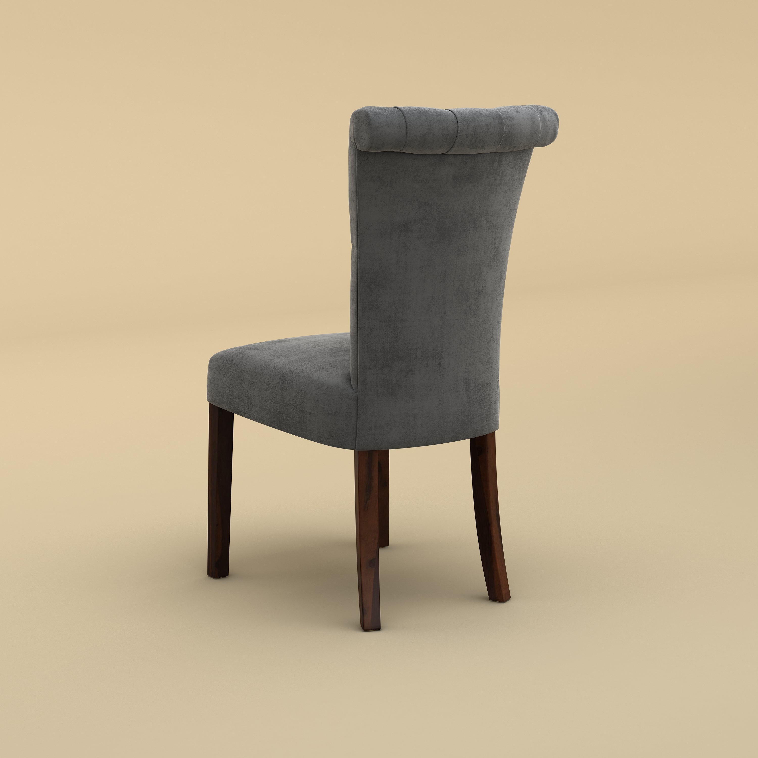 Genna Dining Chair (Charcoal Gray)