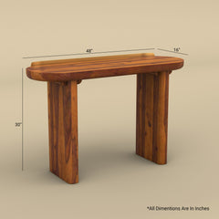 Enna Console Table (Honey Finish)