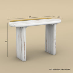 Enna Console Table (Distress Finish)