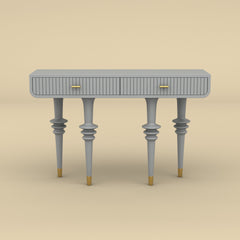 Classic Console Table (Gray Finish)