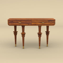 Classic Console Table (Honey Finish)