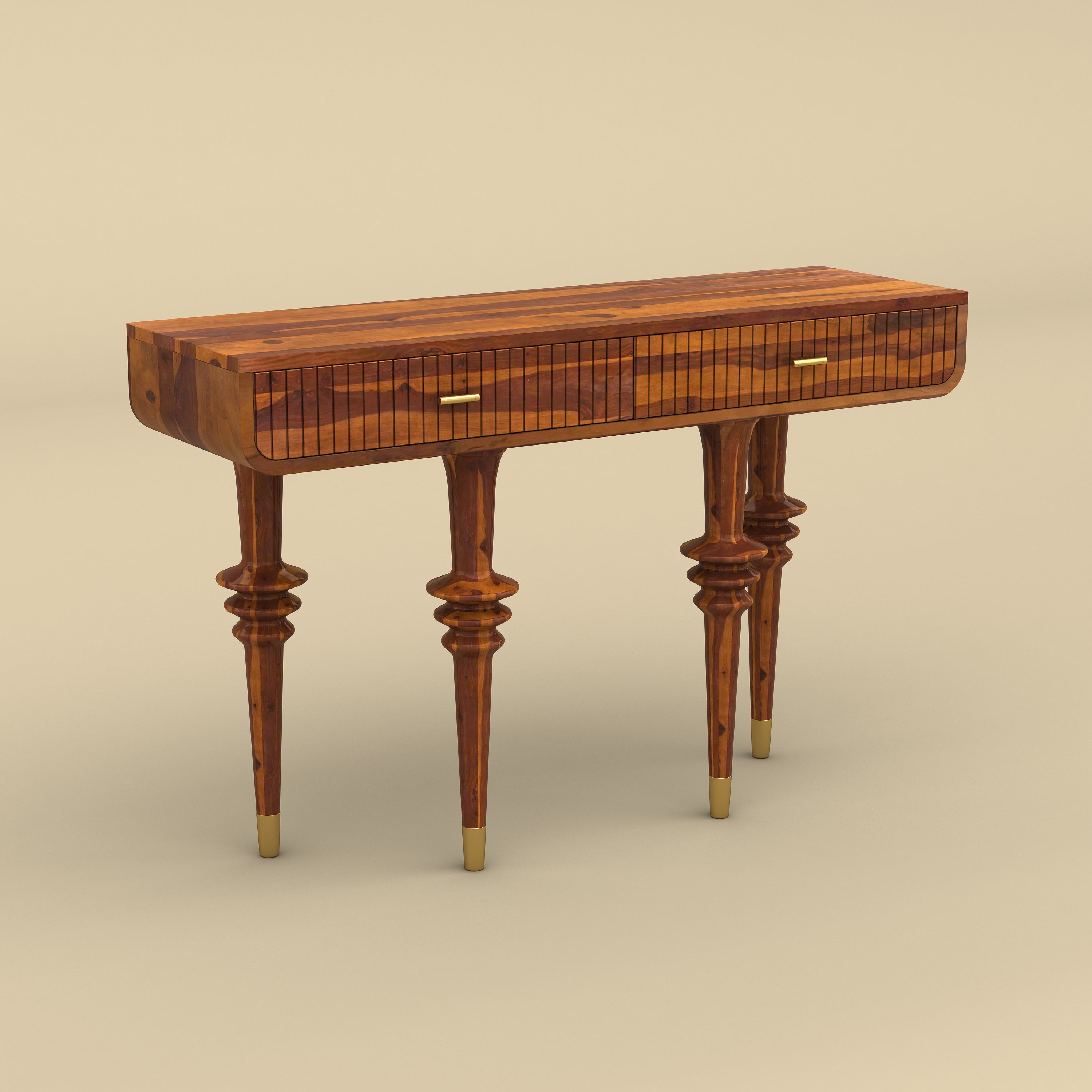 Classic Console Table (Honey Finish)